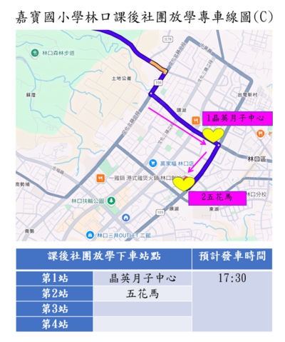 C車站點